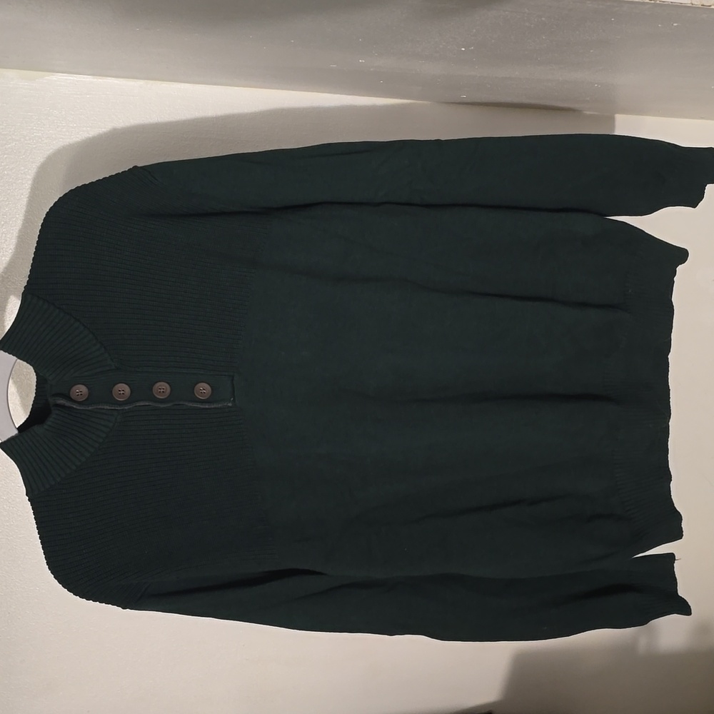 Club Room Men's Dark Green Sweater